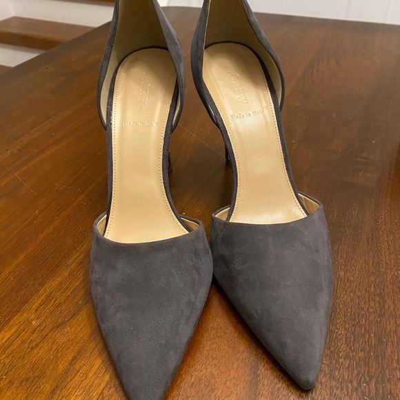 J. Crew Elsie Suede Pumps Size 11 - Picture 1 of 5